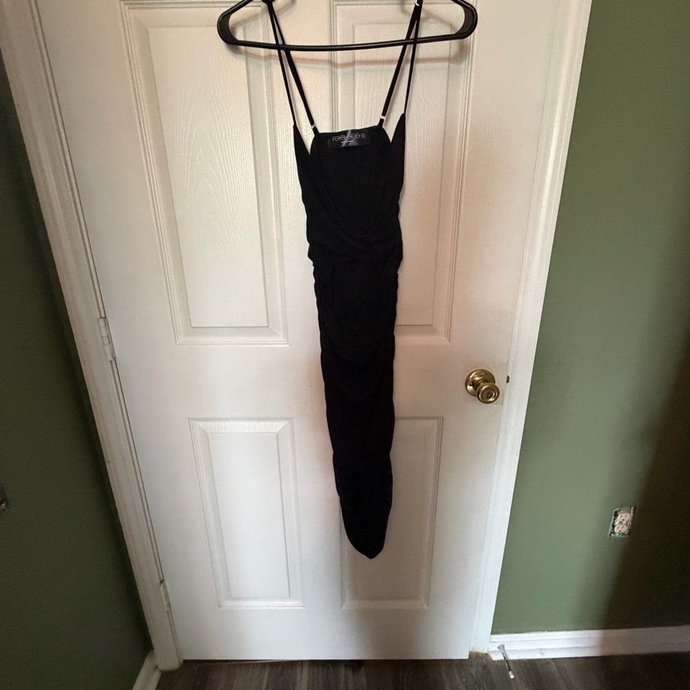 Gia ruched jersey body con dress S - Picture 3 of 3